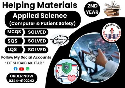 2nd Year Radiology & Imaging Technology – Helping Material (Punjab Medical Faculty – PMF)