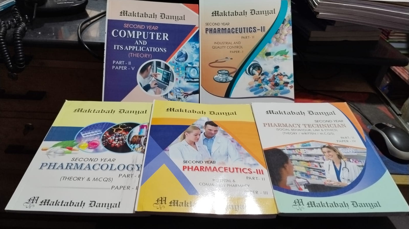 PMF Textbooks – Pharmacy Technician Year 2