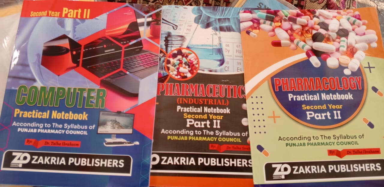Pharmacy Technician 2nd Year – Practical Notebook